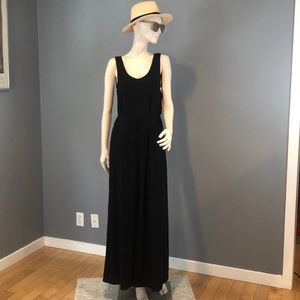 NWT Vince Black Maxi Sleeveless Dress Sz XS